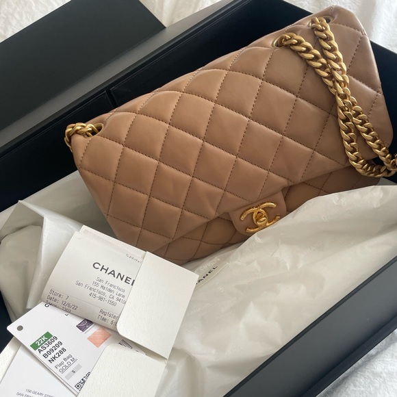 Authentic Small Chanel Flap Bag, NWT - Picture 3 of 8